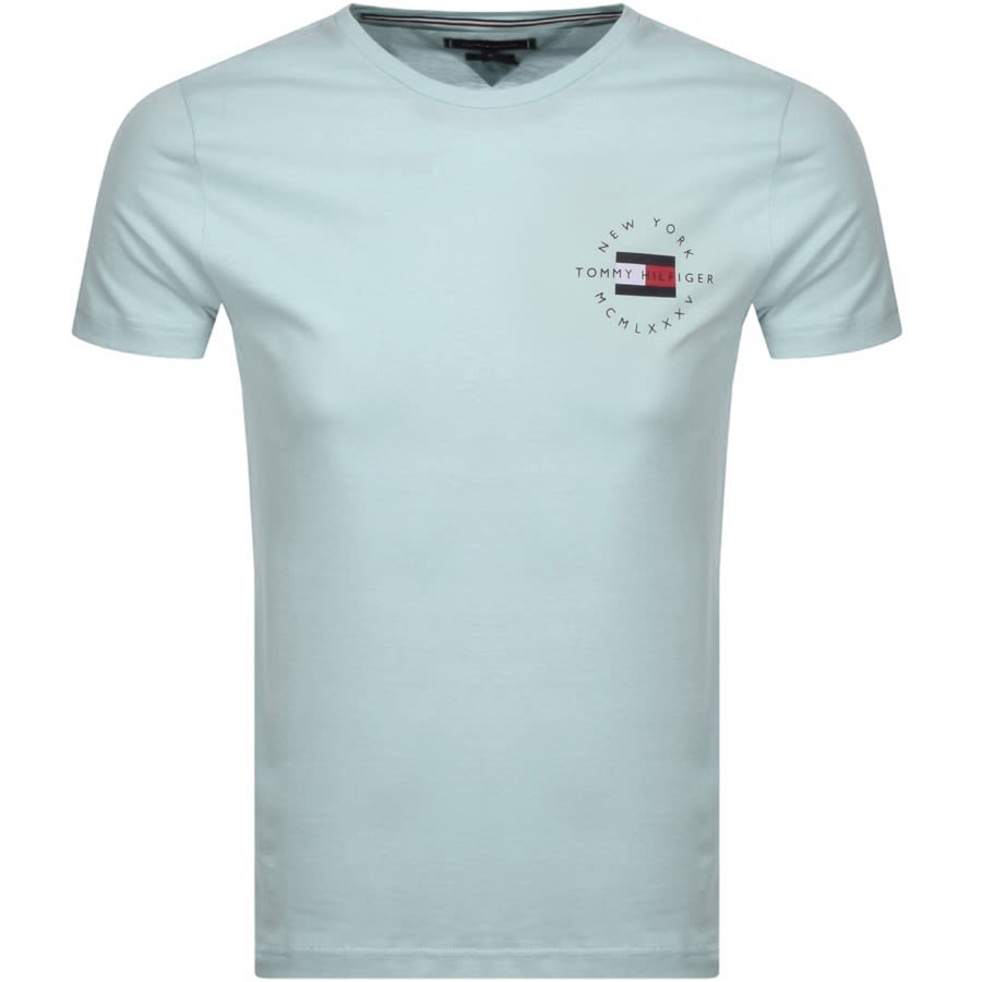 Alternative Image for ProductTommy Hilfiger Circle T Shirt Blue1